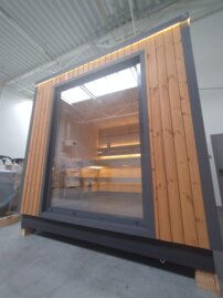 Vonkajšia sauna  termo borovica 420x220x250