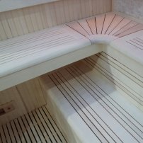 Sauna AWT B1105C topoľ, 180x180  9 kW EOS BiO-Max