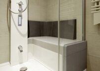 Parný sprchový panel Repabad Ventura, 190x29x6cm