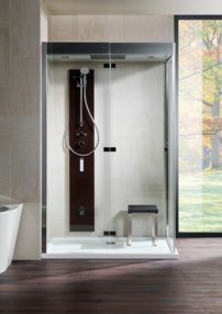 Parný sprchový panel Repabad Ventura, 190x29x6cm